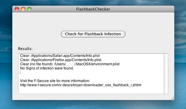 Flashback virus Mac