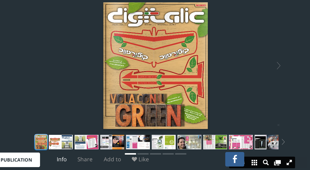 Digitalic n. 20 – Vola con il green