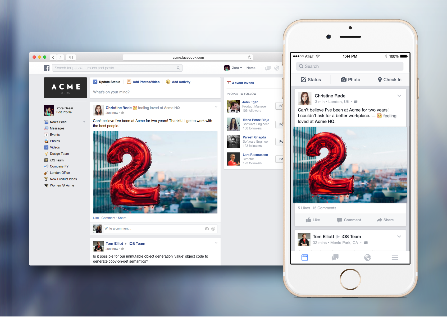 Facebook at Work, ora FB punta alle aziende