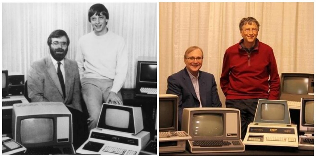 Bill Gates Paul Allen 40 anni