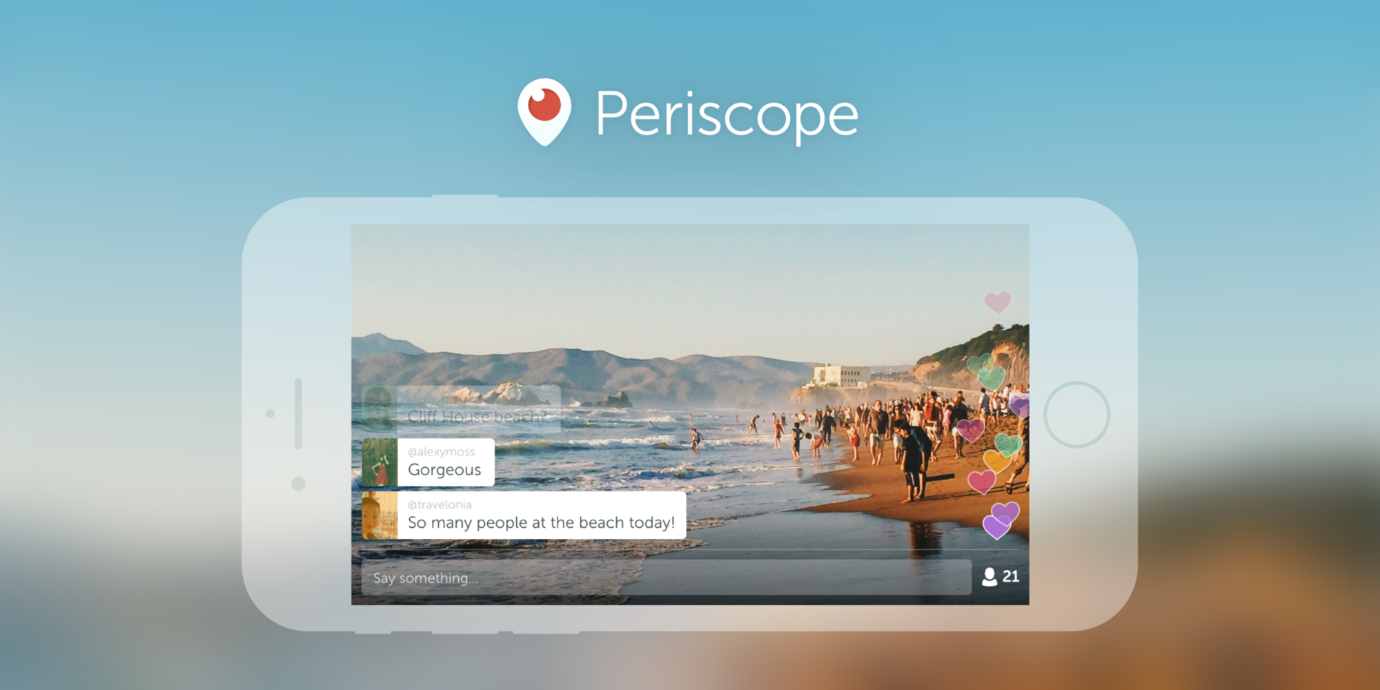 Periscope lanscape: ora la app funziona anche in orizzontale