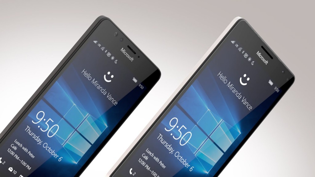 Lumia 950 e Lumia 950 XL