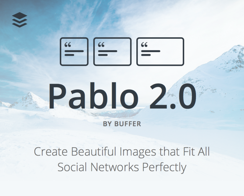 Pablo 2.0, immagini perfette per tutti i social media