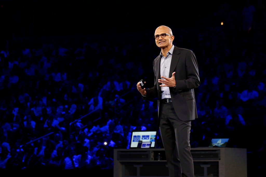 Satya Nadella Future Decoded Roma