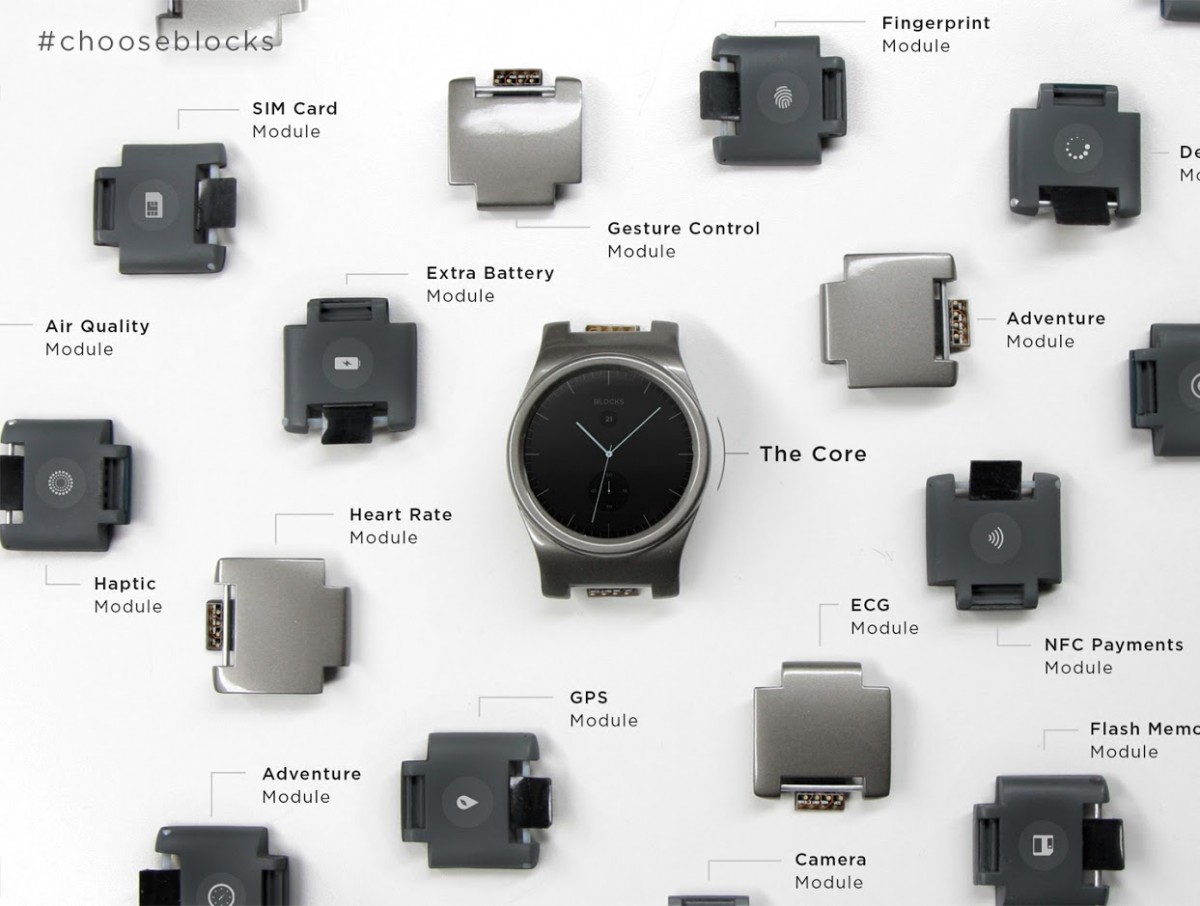 Arriva Blocks, lo smartwatch componibile