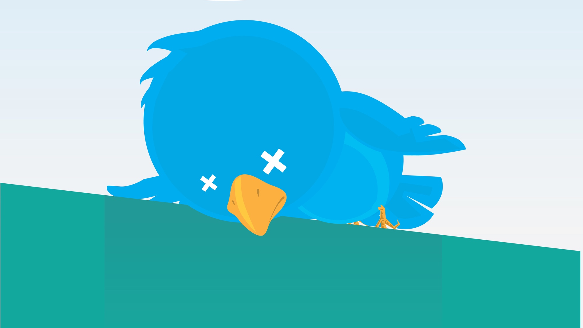 Nel giorno del #TwitterDown Twitter crolla anche in Borsa: -7%