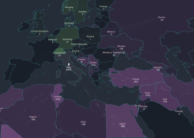 Mappa migranti infografica