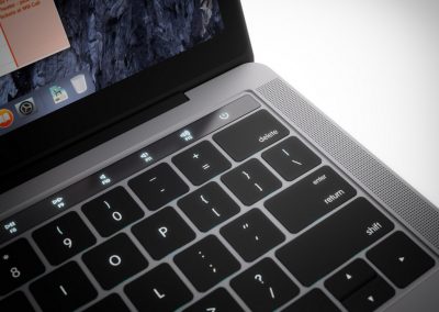 Nuovi Mac Book Pro con display Oled - Concept