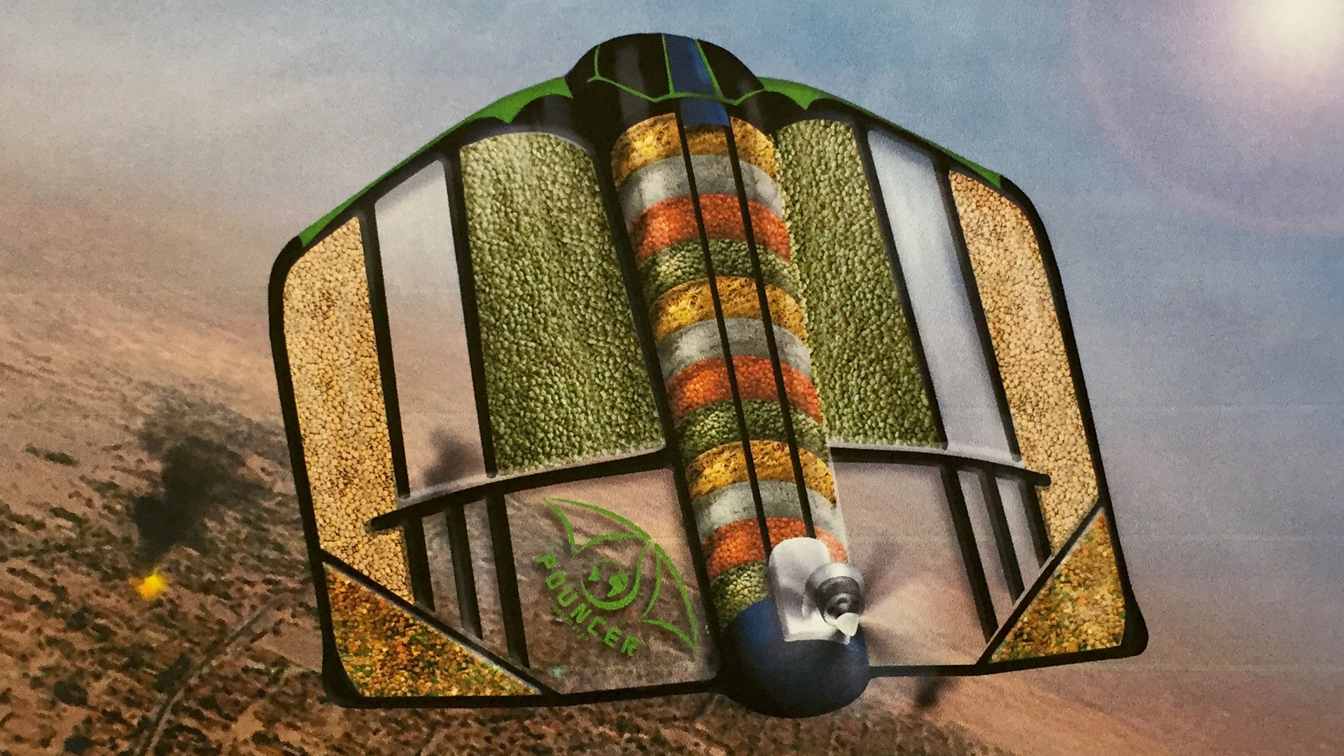 Il drone usa-e-getta per gli aiuti umanitari