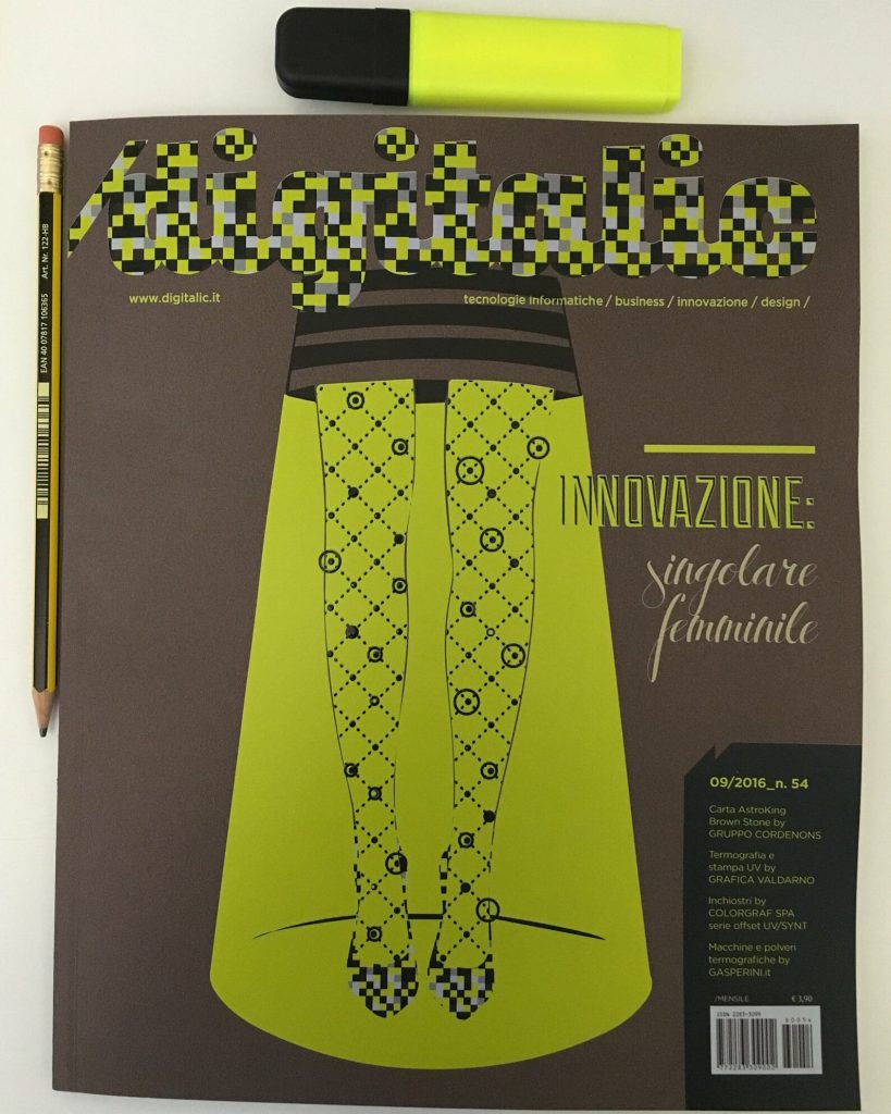 Copertina Digitalic n. 54 Innovazione singolare femminile