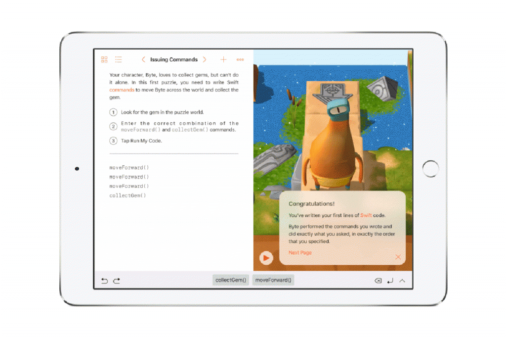 Apple Swift Playgrounds