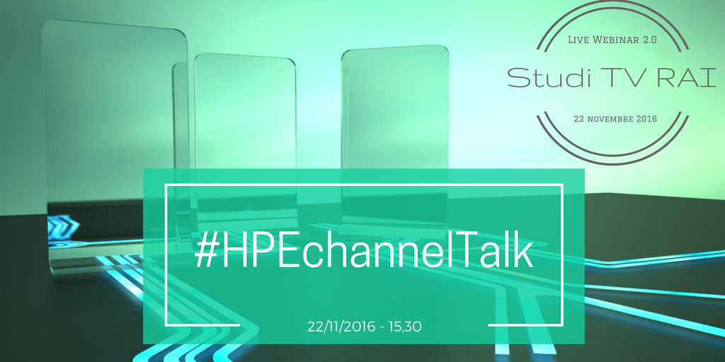 #HPEchannelTalk: Live Streaming dagli studi virtuali RAI