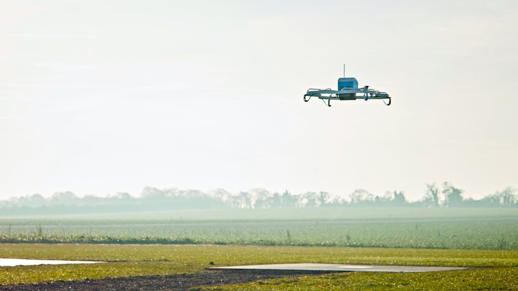 Amazon Prime Air Drone volo