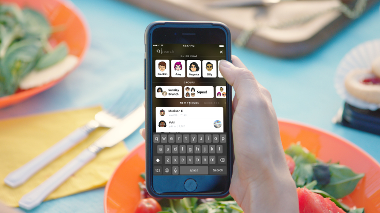 Nuovo design Snapchat, in arrivo anche per iOS