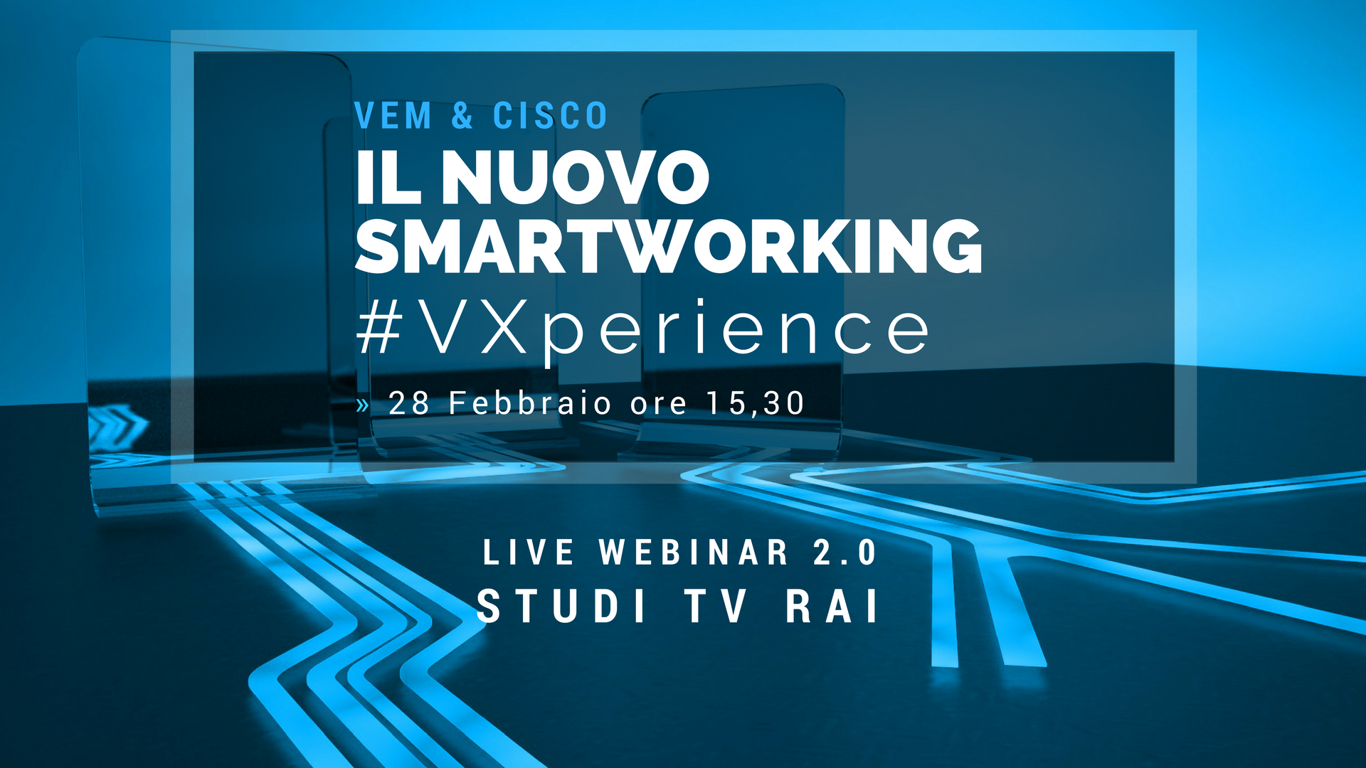 #VXperience: Segui la diretta streaming dagli studi TV RAI 28/2