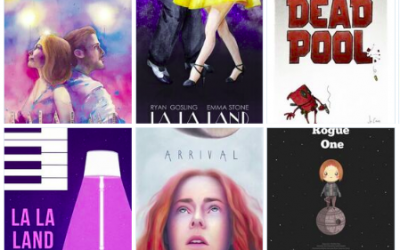 Poster “da Oscar” dagli illustratori di Deposiphotos