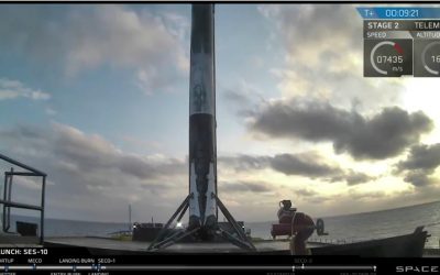 SpaceX fa la storia aerospaziale rilanciando lo stesso razzo due volte