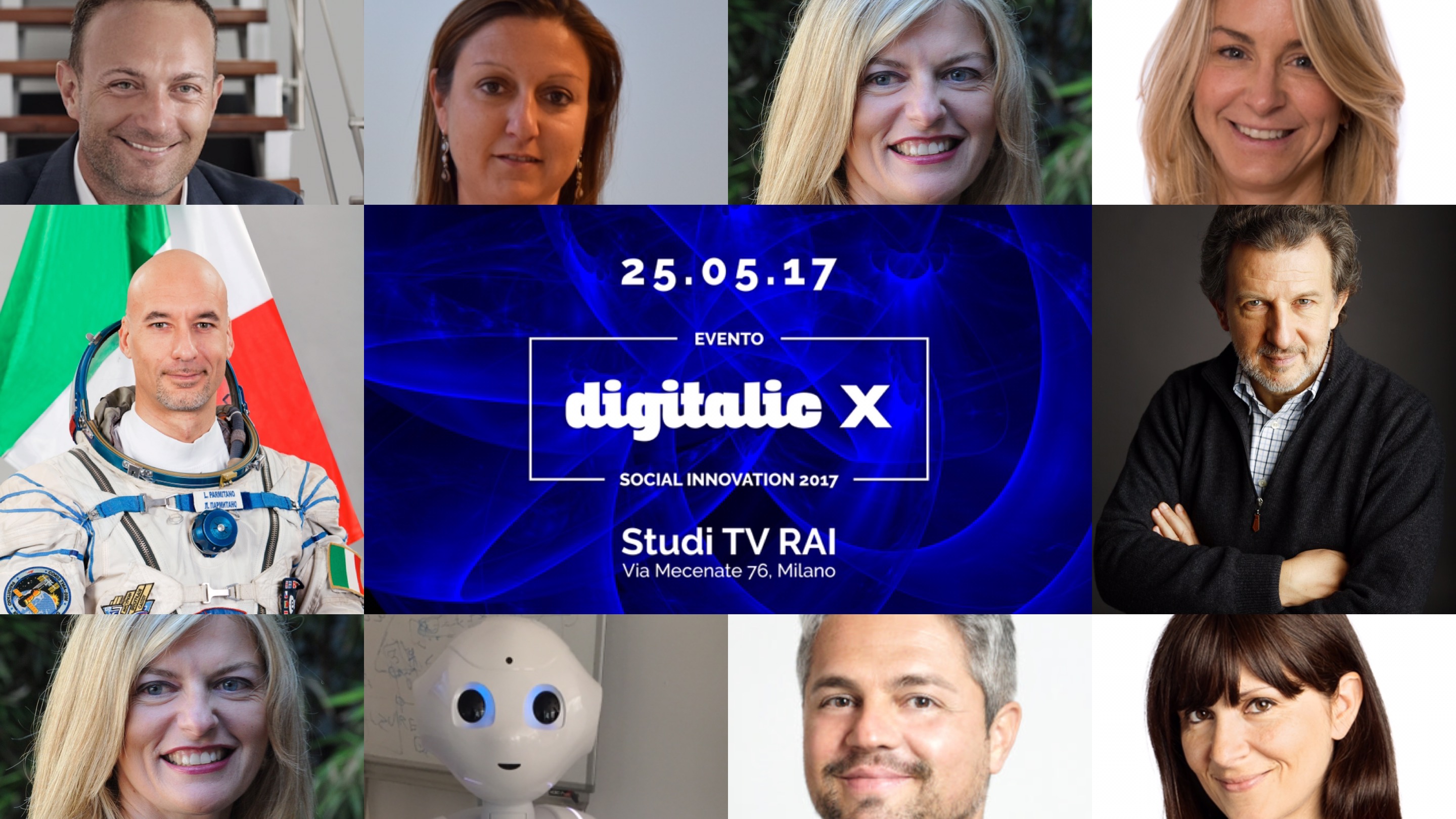 Digitalic X l’evento: 25 maggio / Studi TV RAI Milano