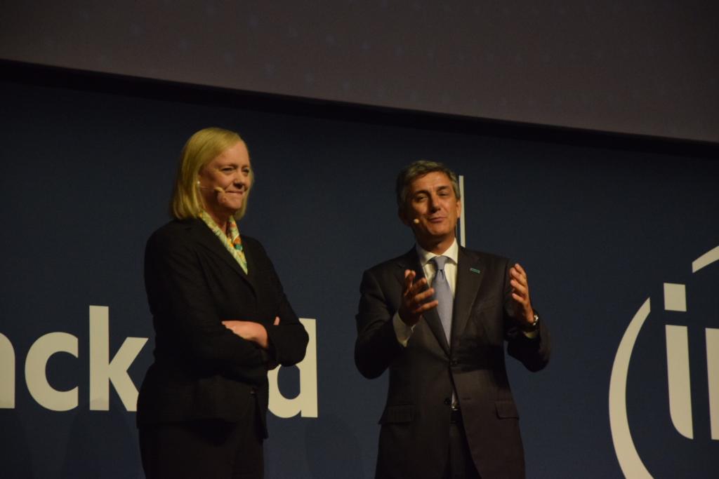 Stefano Venturi Meg Whitman - HPE