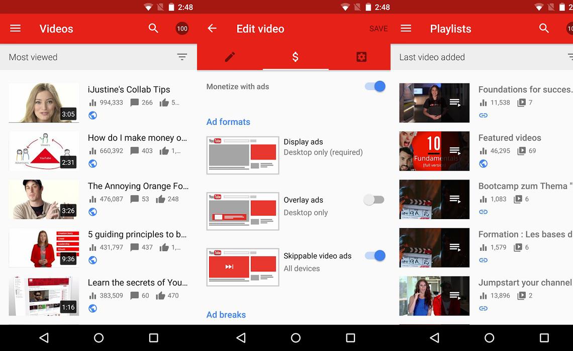 YouTube Creator Studio si rinnova e arrivano le super chat