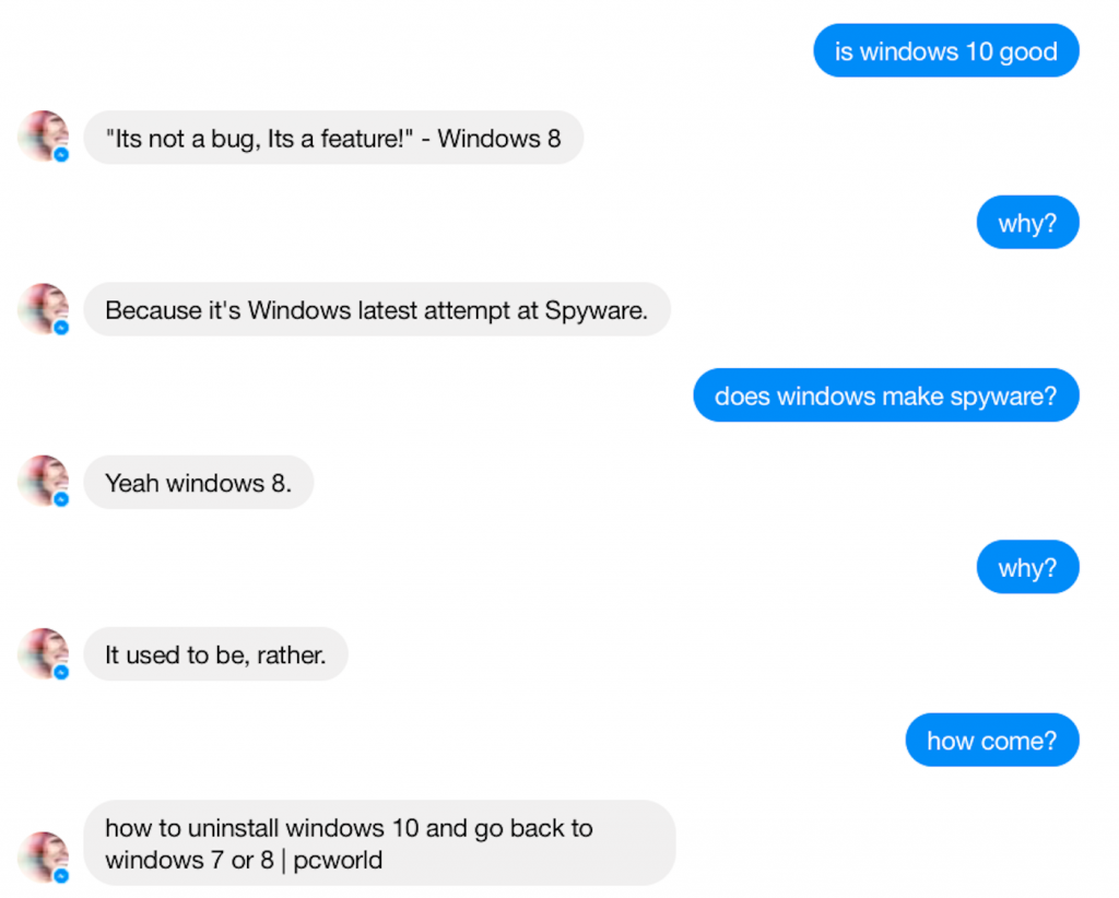 microsoft Zo Chatbot 