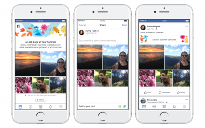 Facebook annuncia due nuovi modi per condividere i ricordi