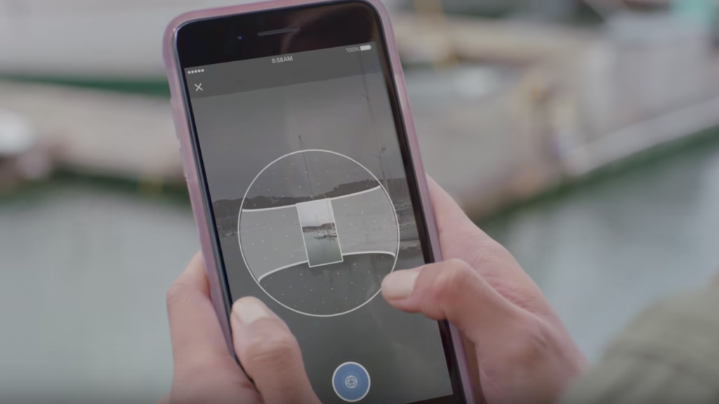 Facebook foto a 360 °