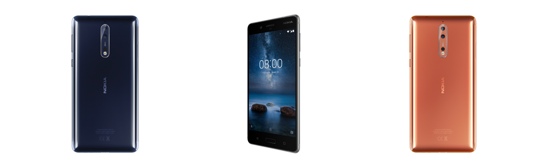 Nokia 8 è ufficiale: arriva il top di gamma per riconquistare tutti