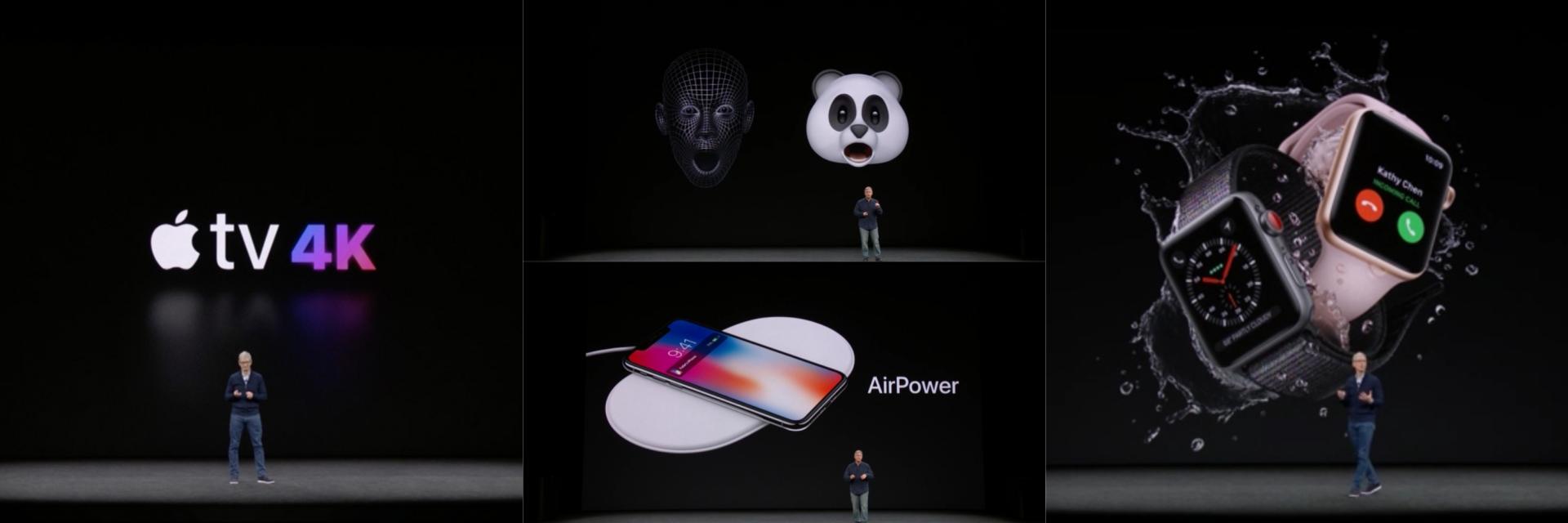 Apple TV 4K, iPhone 8 e Apple Watch 3: tutte le altre novità Apple