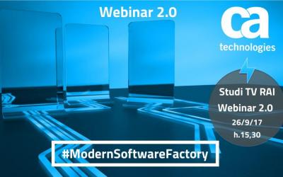 Webinar 2.0 ModernSoftwareFactory: metti il Software al centro del business – 26/9/17