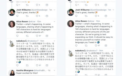 I 140 caratteri Twitter superati: ora raddoppia il testo a 280 caratteri