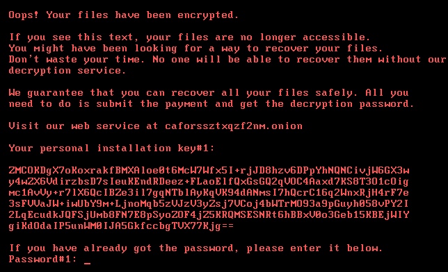 Bad Rabbit Ransomware