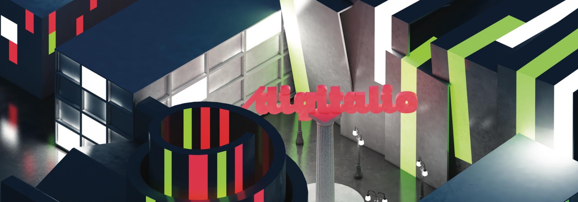 Digitalic: la copertina lenticolare, n. 66 “Futuro Italiano”