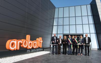 Global Cloud Data Center di Aruba, inaugurazione “spaziale”