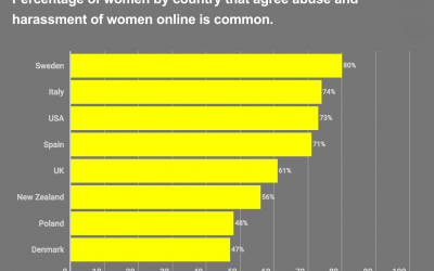 Molestie online: vittima una donna su 5 – i dati italiani