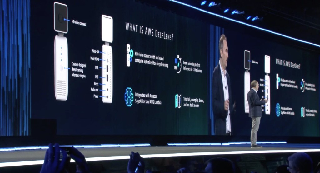 Amazon: nuovi servizi machine learning e la fotocamera DeepLens
