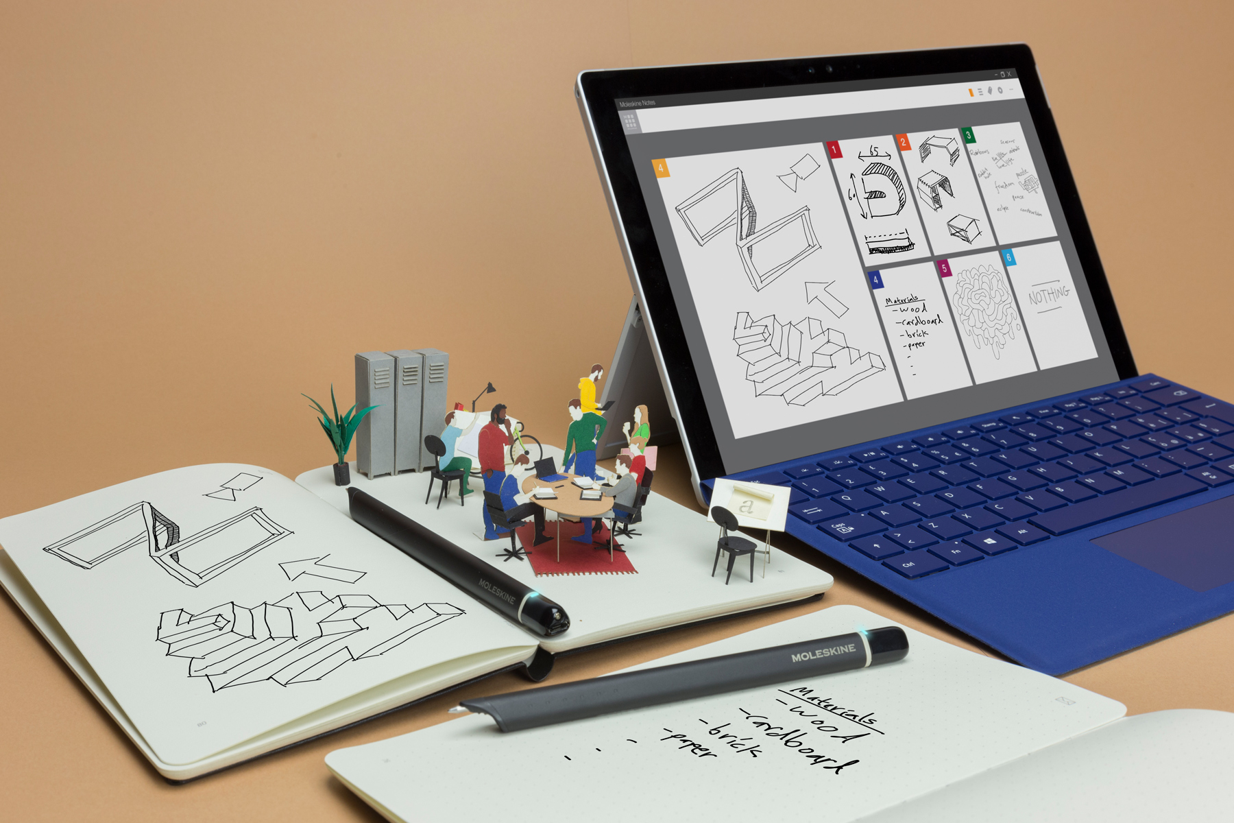 Come funziona lo smart notebook Moleskine con Microsoft Win 10