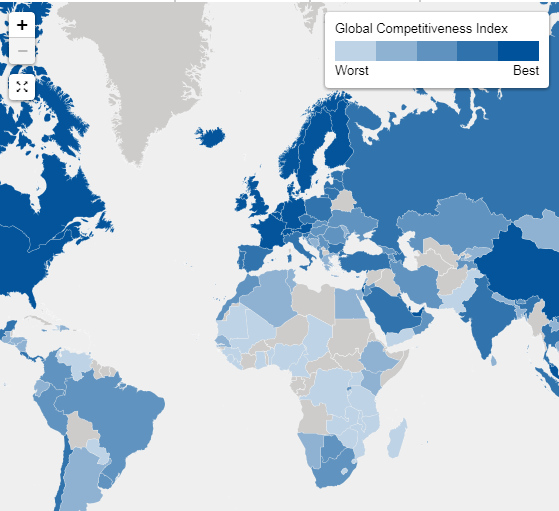 The Global Competitiveness Report 2017–2018 competitività