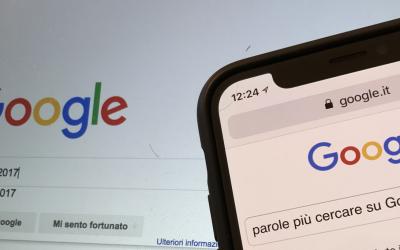 Le parole più cercate su Google in Italia 2017