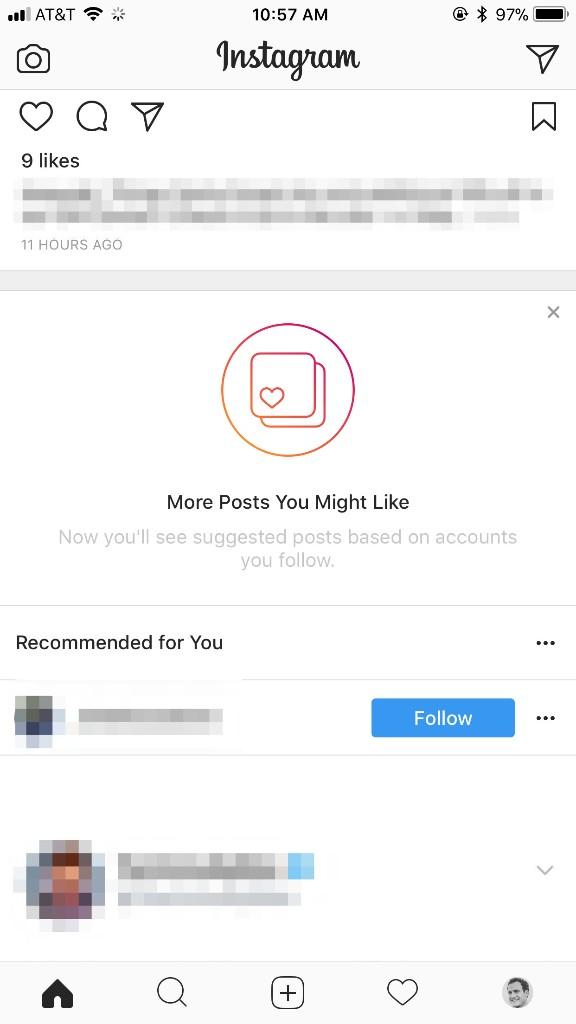 Post Consigliati Instagram