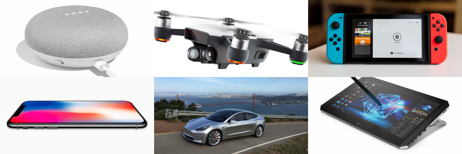 I migliori prodotti tecnologici del 2017: la lista