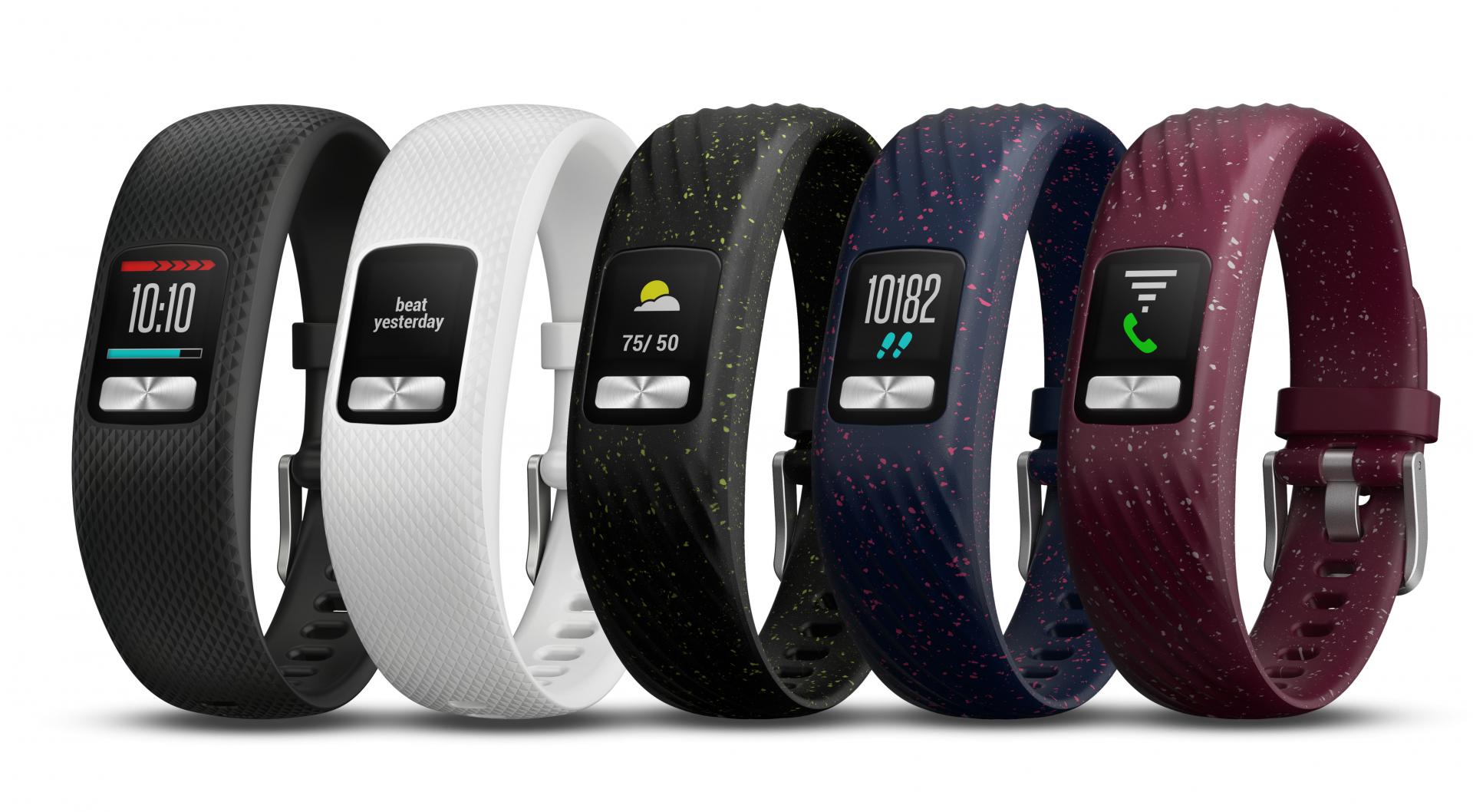 Garmin Vivofit 4 : autonomia di 1 anno col display a colori sempre attivo