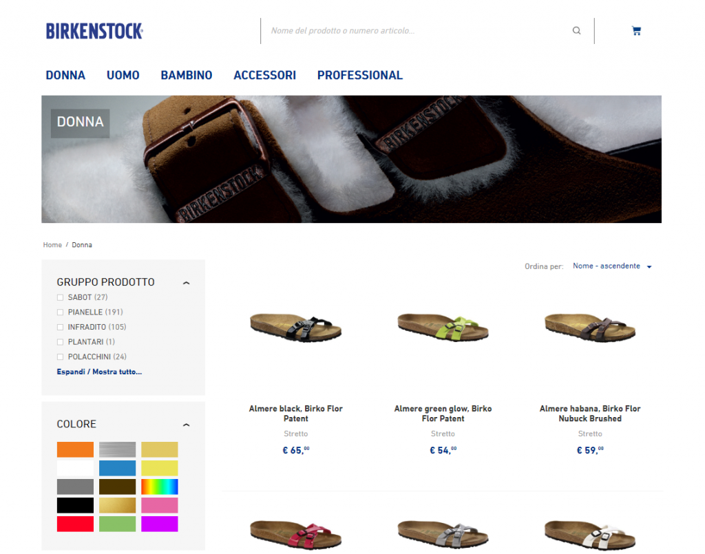 Birkenstock lascia Amazon