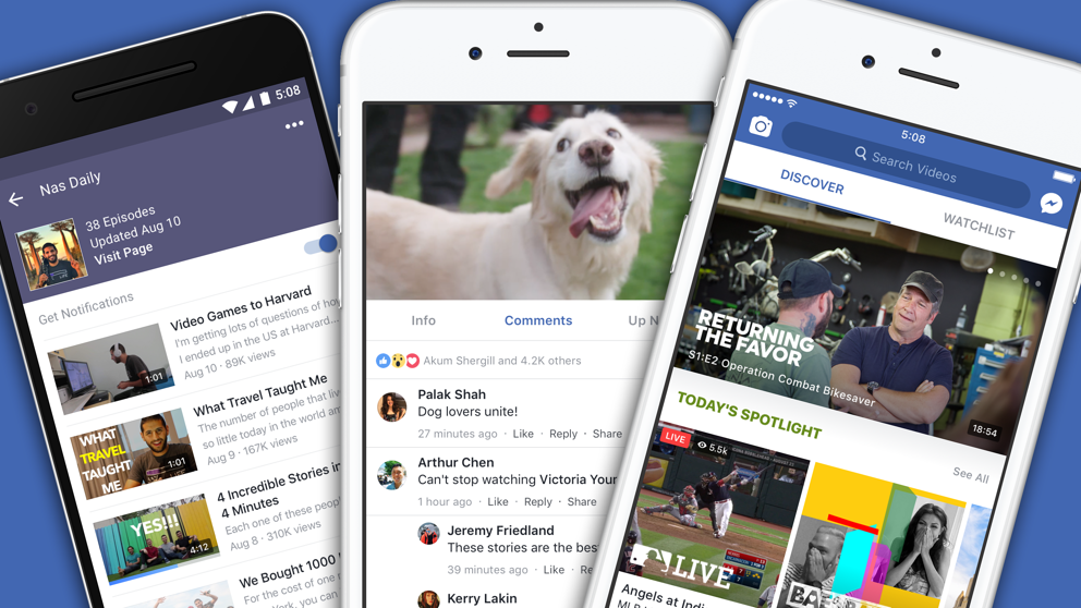 Facebook Watch, in arrivo una sezione speciale di notizie video