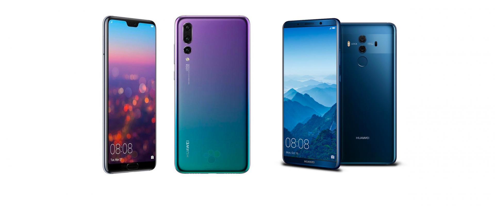 Huawei P20 VS Huawei Mate 10: il confronto