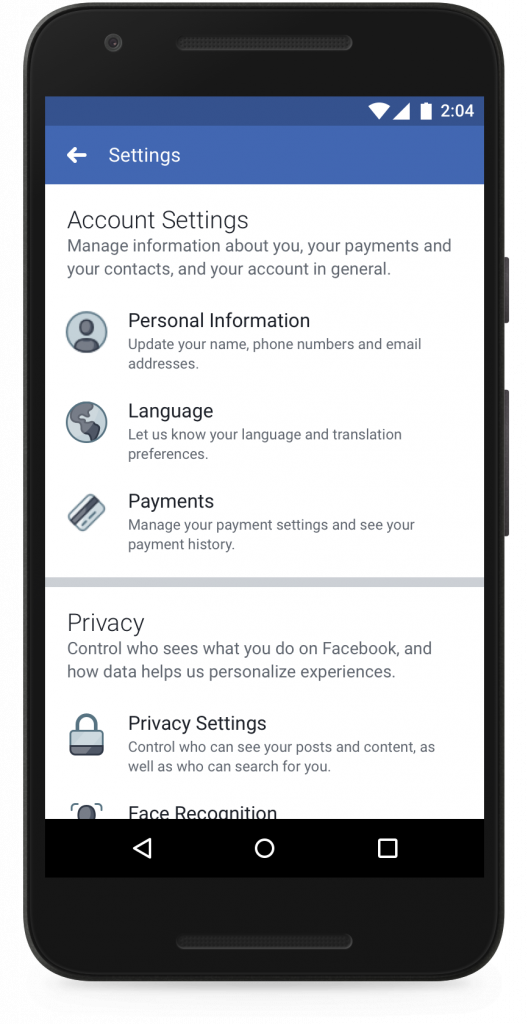 Nuova-Privacy Facebook Strumenti