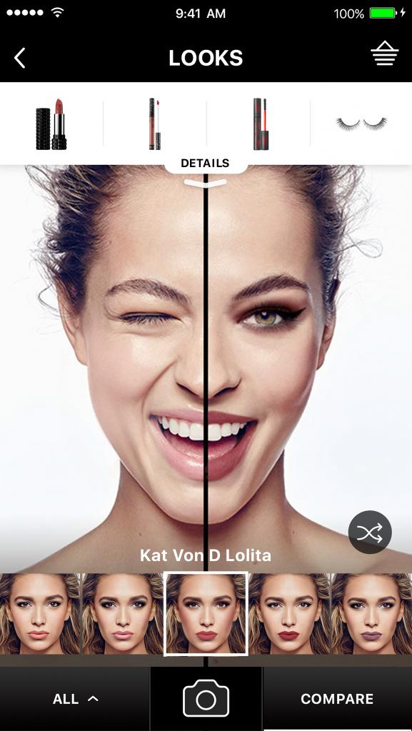 L'assistente virtuale Sephora modiface