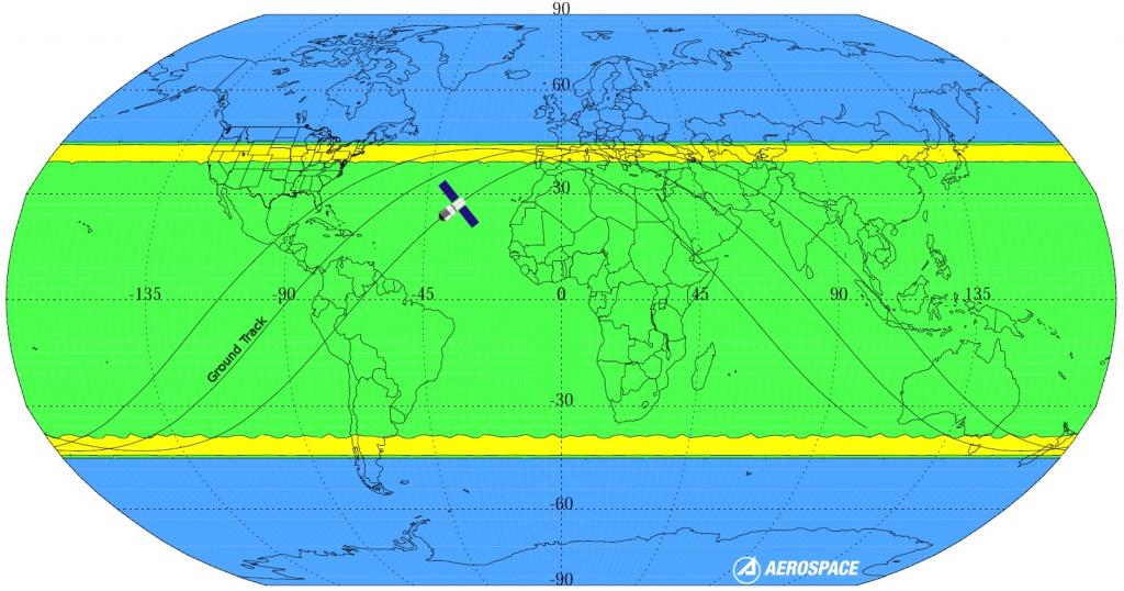 Stazione spaziale cinese dove cadrà Tiangong-1