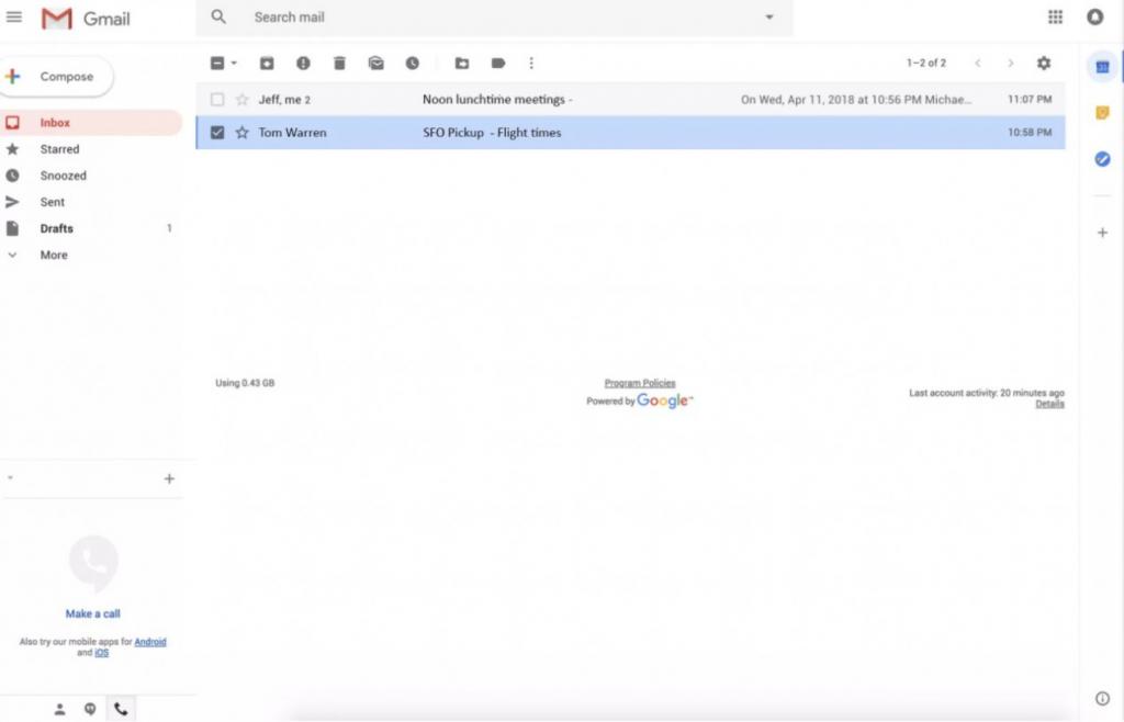 Nuova Gmail