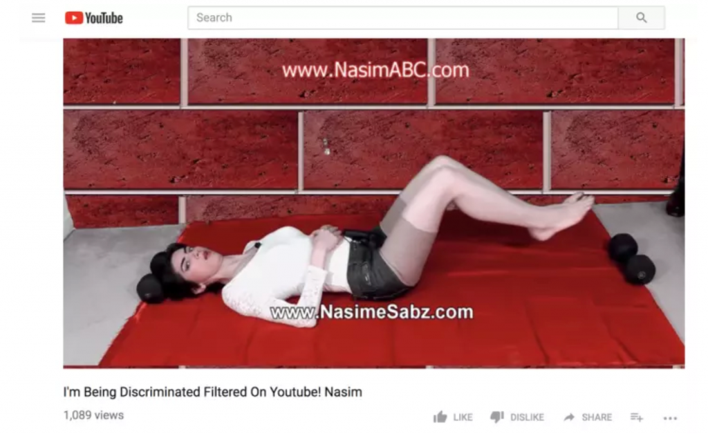 sparatoria youtube Nasim Najafi Aghdam